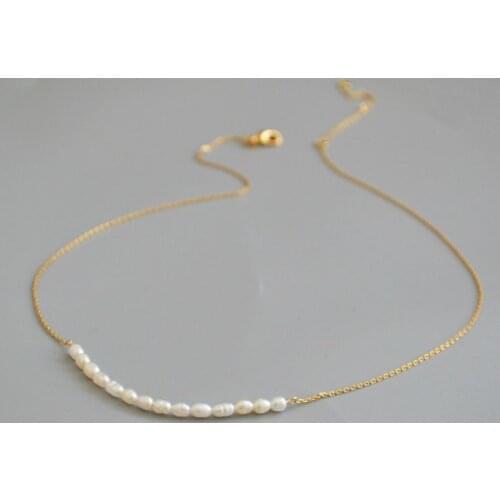 RISPADA XL30579 Vintage Natural pearl choker necklace