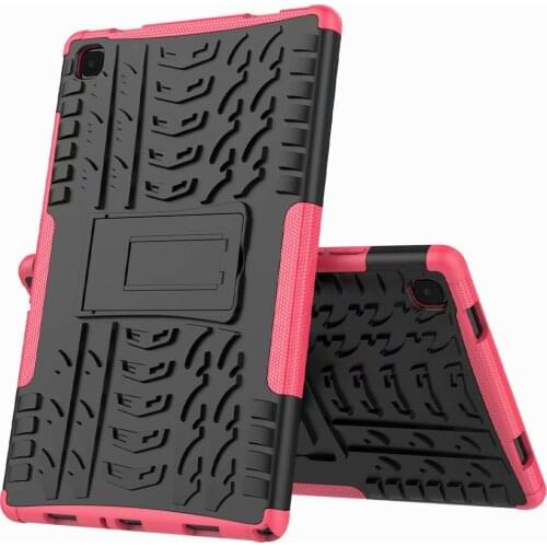 Armor Coque for Samsung Galaxy Tab A7 10.4'' T500 T505 2020 Cover Silicon PC Stand Shockproof Case for Samsung T500 T505 Coque