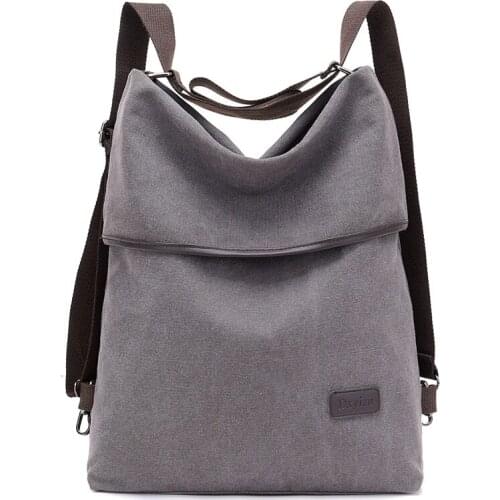 High Quality Ladies Rucksack Large Capacity Travel Bag Multifunctional Leisure Femme Shoulder Bag Retro College Style