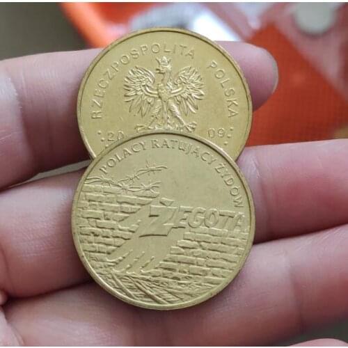 27mm poland ,100% Real Genuine Comemorative Coin ,Original Collection