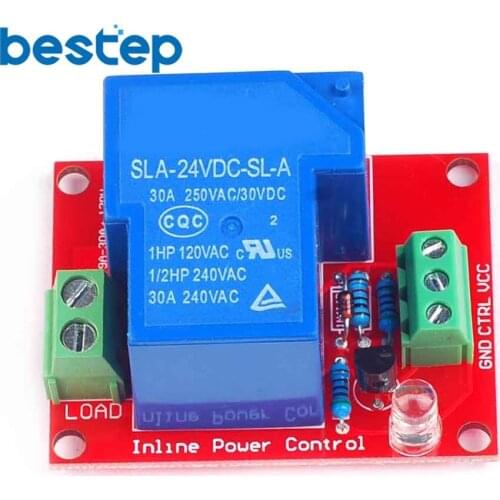5V 12V 24V 30A High Power 1 Channel Relay Module High Level Trigger Relay Output for Arduino Mega 2560 AVR PIC DSP ARM