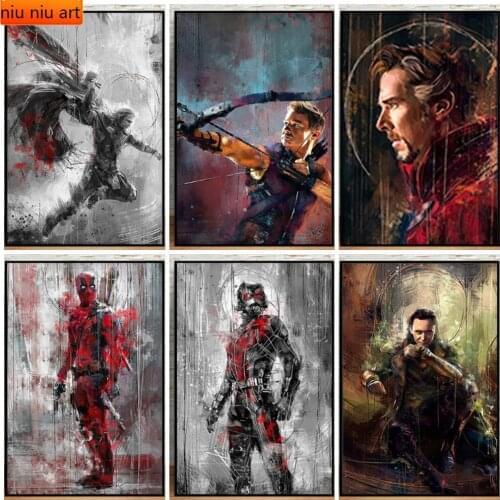 5D DIY Diamond Painting Marvel Superhero Avengers Spiderman Iron Man Diamond Embroidery Mosaic Handmade Home Decor Gift Disney