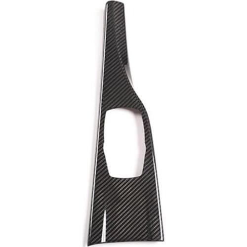 Multi-media Panel Trim Anti-wear High Hardness Carbon Fiber Right-hand Drive Multi-media Panel Cover for BMW 3/4 Series F30/F31