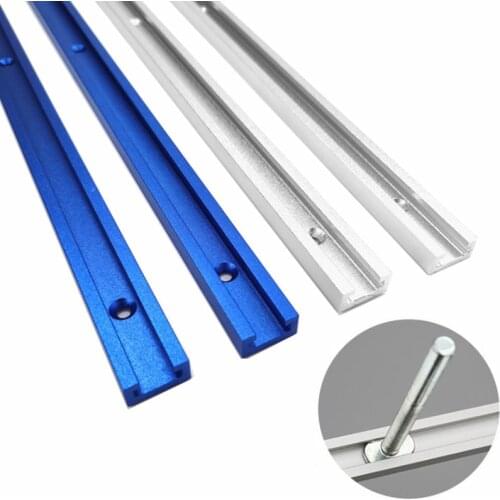 300/400/600/800MM T-tracks Aluminum Slot Miter Track Jig Fixture for Router Table Bandsaws Woodworking Tools