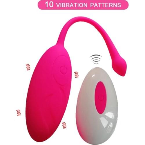 Remote Control G Spot Vibrating Egg Vaginal Kegal Ball Vibrators Anus Clitoris Nipple Massage Adult Products Sex Toys For Woman