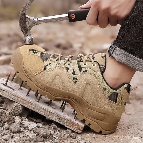 Safety Shoes Men Working Shoes Man Sneaker Outdoor Male Shoe Comfortable Steel Toe Cap
