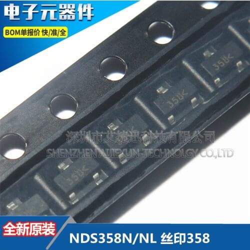 100PCS 100% New and original NDS358N-NL Silkscreen358 SOT-23 in stock