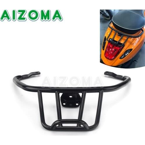Motorcycle Sports Luggage Rack Support Book Shelf Frame Black Rear Luggage Bag Bracket Carrier For VESPA PRIMAVERA SPRINT 150