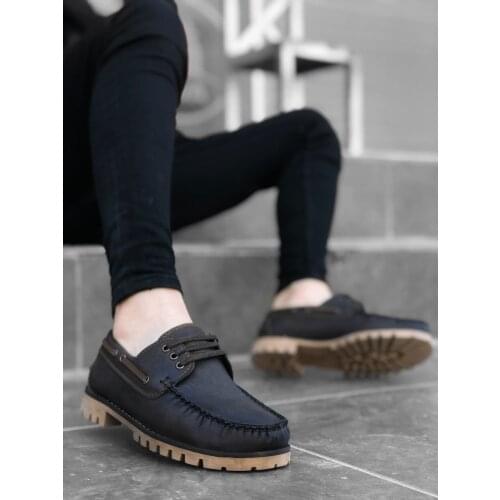 BA0037 Laced Corcik Brown Classic Men 'S Shoe