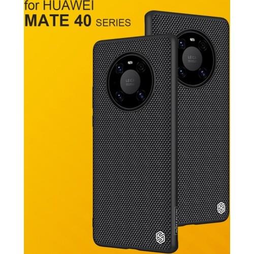 Nillkin for Huawei Mate 40 Pro Case 3D Textured Slim Back Cover Soft Silicone Edge Protective Case for Huawei Mate 40 Pro Plus
