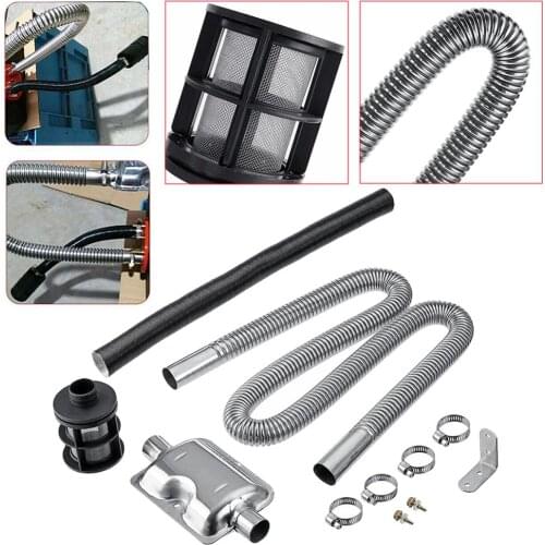 For Ebespacher Diesel Heater Air Filter Exhaust Silencer Muffler Pipe Bracket