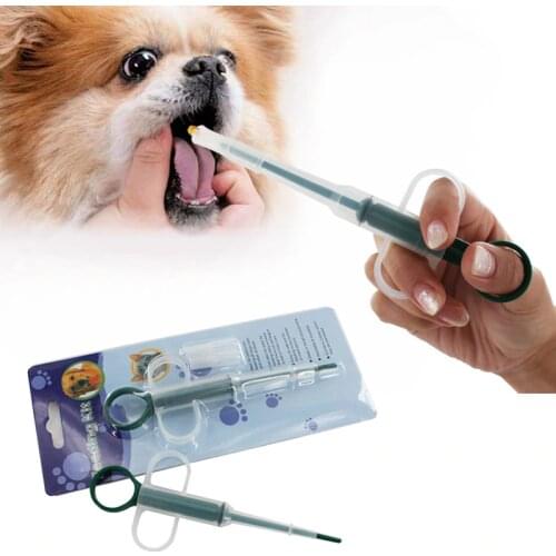 DoreenBeads Pet Dog Cat Puppy Pills Dispenser Feeding Kit Given Medicine Control Rods Home Universal Pet Medicine Feeder 1PC