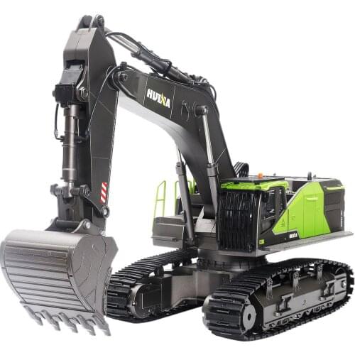Excavator 22 channels Alloy metal remote control car remote control toy engineering Rc car