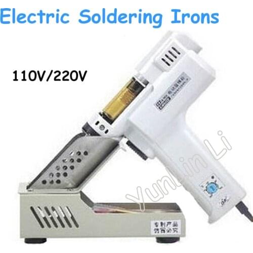 Electric Vacuum Desoldering Pump Solder Sucker Gun 110V/220V De-solder Gun Electric Soldering Irons