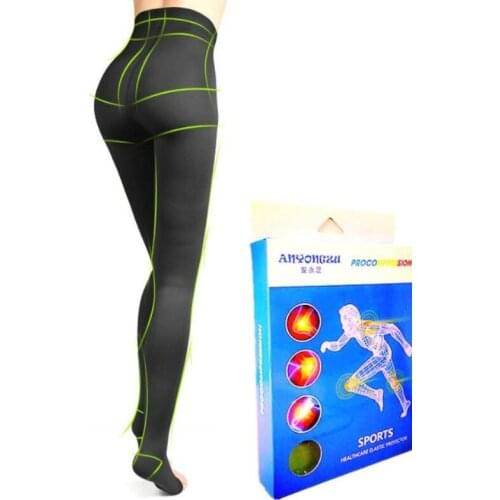 10pcs Women Exposed Finger Moulding Sectional Pressure Health Care Assistant Elastic Pantyhose Breathable Hip Lifting Friction