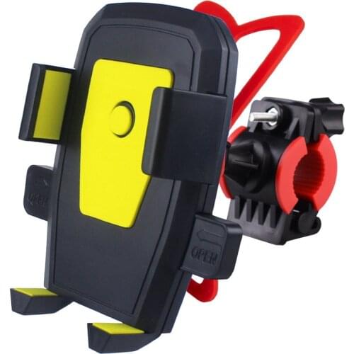 Flexible Adjustable Bike Mount Phone Holder Motorcycle Bicycle Phone Holder GPS Navigation Riding