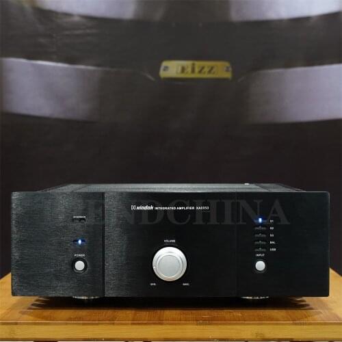 I-044 HIFI AUDIO XA6950 Integrated Amplifier / Pure power AMP RCA*4, XLR*1 100W(8ohm) Support Remote Control