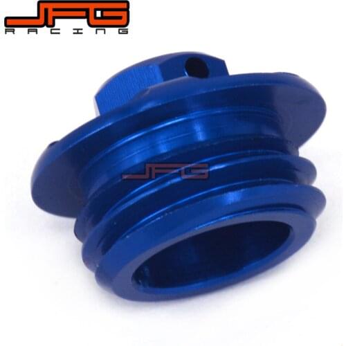 JFG CNC Billet Oil Filler Plug For HUSQVARNA TC85 TC125 TC250 TE125 TE250 TE300 FC250-450 FE250-501 14-15 Dirt Bike Motocross