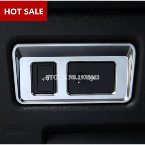 For Land Rover Discovery Sport Inner Car Tailgate Switch Frame Cover 2015-2017 1pcs Car Accessories Interior Car Decor Car Trim