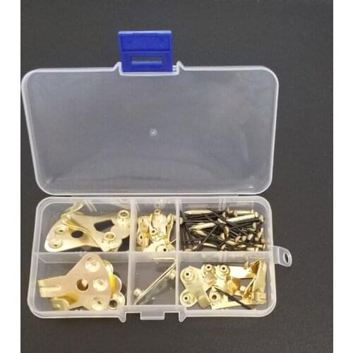 Jshawnik 20pcs/set Frame photo picture hanger hooks metal accessories JK180605XK