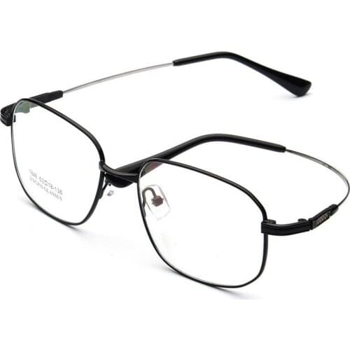 Spectacle Frame Titanium Alloy Full Frame Oval Oversize Myopia Optical Prescription Eyeglasses Frame Men Big Square Ultralight