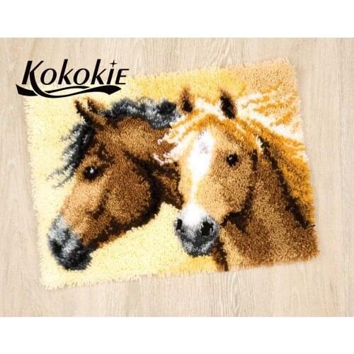 3d latch hook kits rug printing vloerklee foamiran for needlework sets knooppakket crocheting tapis floor mat decoration carpet