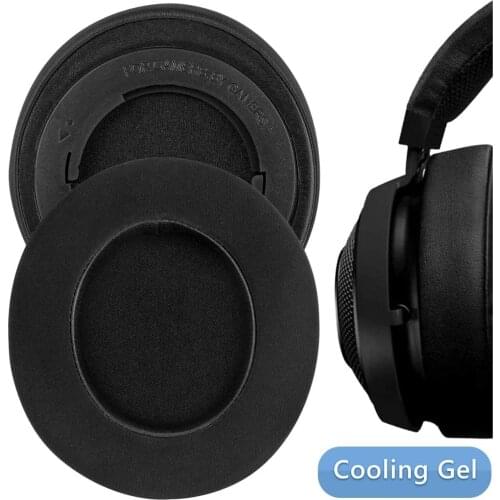 Cooling Gel-Infused Earpad Replacement for Razer Kraken Pro V2 Headphone Ear Pad/Cooling-Gel Ear Cushion/Ear Cups/Gel Ear Cover