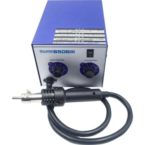 Hot Selling Willdone-850B Hot Air SMD Soldering Reworking Station 570W