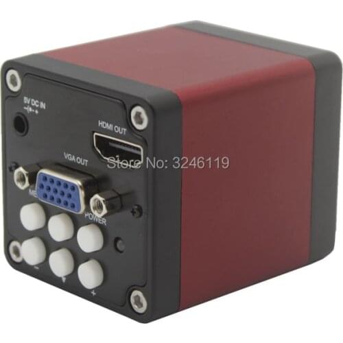 2.0MP 720P 1080P Industry Microscope Video Camera HDMI VGA Outputs 30FPS C-mount Lens For Mobile Phone Repair