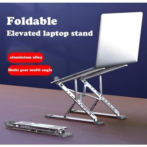 Adjustable Laptop stand computer desk bracket notebook computer bracket heat dissipation pad notebook computer bracket base