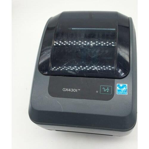 For Zebra GX430T Thermal Label Barcode Printer Shipping GX 430 T