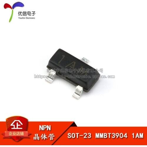 Transistor patch MMBT3904LT1 1AM 100MA SOT-23 (20 rats)