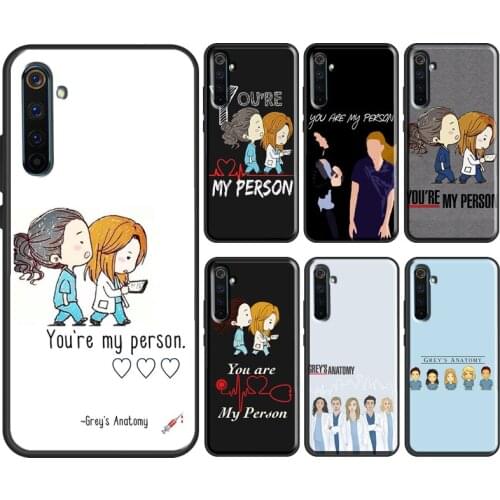 You're My Person Greys Anatomy For OnePlus 9 7 8 Pro 8T Nord Case For OPPO Realme C3 C11 C15 GT X2 X7 X50 6 7 Pro Cover
