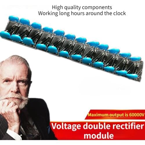 Double voltage rectifier circuit board 24 times voltage module 60000v high voltage electrostatic generator accessories