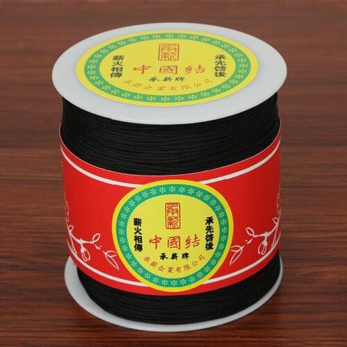 AA High Quality Beading Cords 1MM Colorful color 300 Yards/Roll Braided Rope Necklace Bracelet