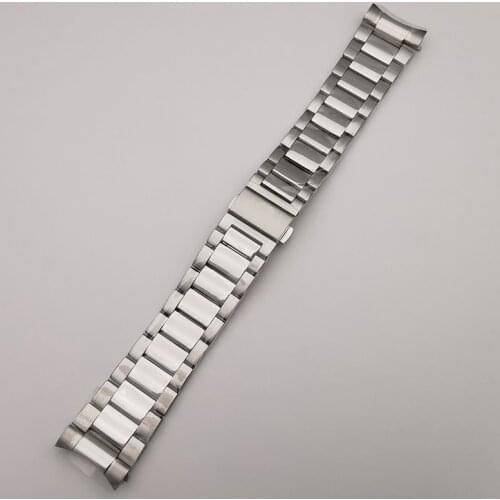 High Quality Good Finished Watch Bracelet Bands For OMG Seamaster 150M, Old Model 20mm 21mm Watch Parts