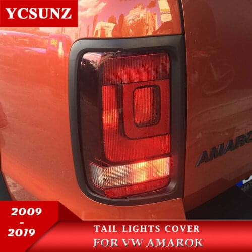 Tail Lights Covers Surrounds Trim For Vw Amarok 2009 2010 2011 2012 2013 2014 2015 2016 2017 2018 2019 ABS