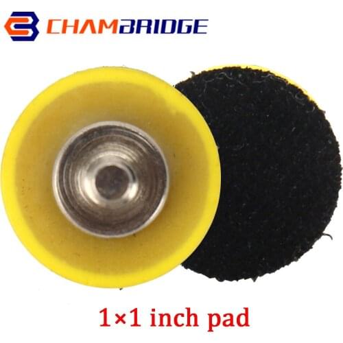 1Pc 25mm Backup Sanding Pad M6 Thread Hook and Loop Sander Backing Pad for Polishing Grinding Abrasive Power Tools Accessories