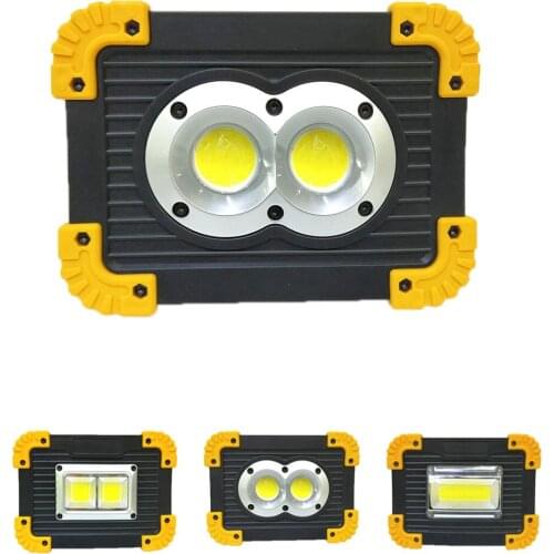 10W COB LED Rechargeable Work Light Emergency Lamp Hand Torch Camping Fishing Tent Lantern Power Bank Searchlight