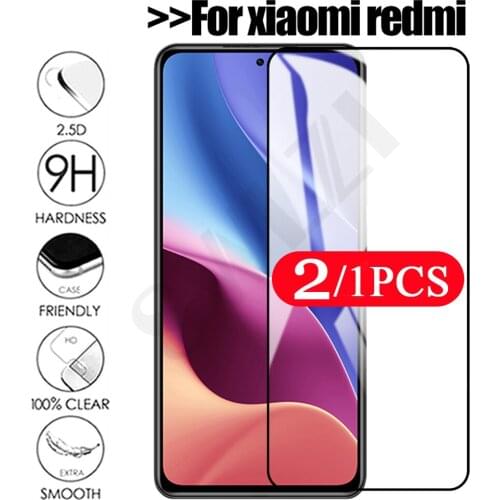 2/1Pcs for Redmi 10X 4G K20 K30 Ultra K30S K30i K40 pro plus note 10 5G pro max 10s phone screen protector tempered glass Film