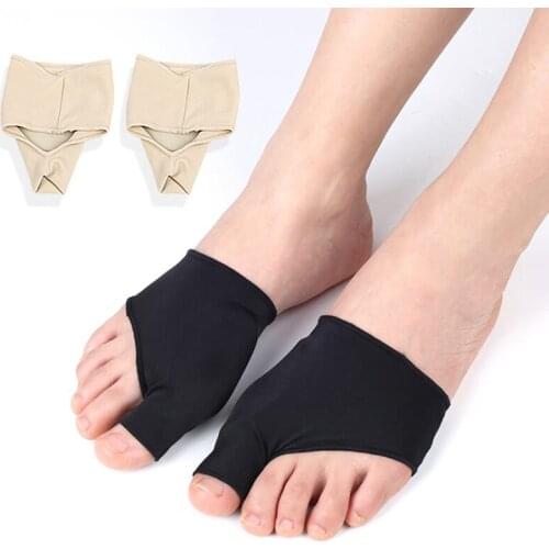 2pcs/pair Enhanced Toe Hallux Valgus Braces Big Toe Orthopedic Pain Relieve Bone Thumb Sleeve Bunion Corrector Socks Separator
