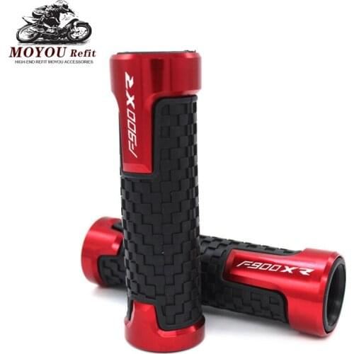 For BMW F900XR 2020 Motorcycle Accessories 7/8'' 22MM CNC Handlebar Grips Handle Grip Handle bar