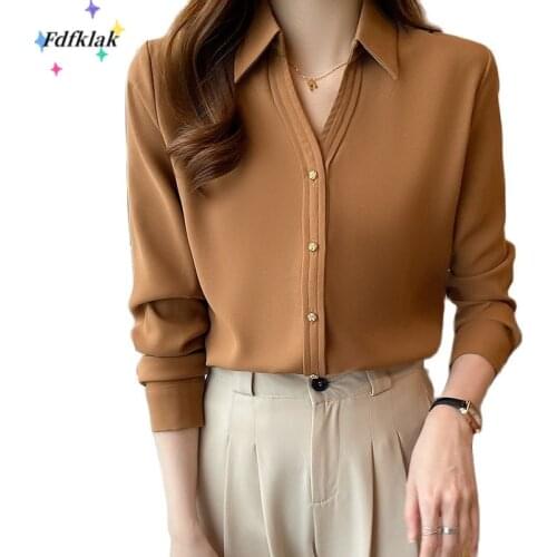 Шелковые блузки Fdfklak China At AliExpress