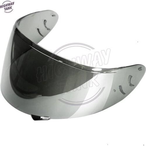 Chrome Motorcycle Helmet Visor Lens Full Face Shield Case for SHOEI CW1 CW-1 X-12 XR-1100 Qwest X-Spirit 2 X12 Visor Mask