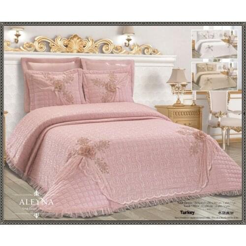 Aleyna bed cover set cover set pink cappuccino white blue bedding set bedclothes pillowcase cushion cover
