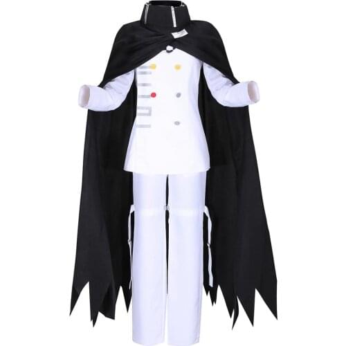 Danganronpa V3: Killing Harmony Ouma Kokichi Cosplay Costume Adult Women Men XS-XL Stock JK Uniform Jacket Pants scarf Halloween