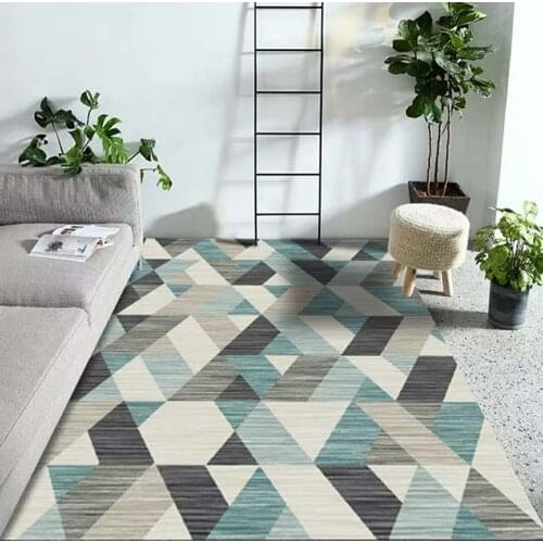 Living Room Carpet Nordic Modern Household Bedroom Carpet Baby Crawling Carpet Model Room Carpet Floor Mat Large Area Carpet