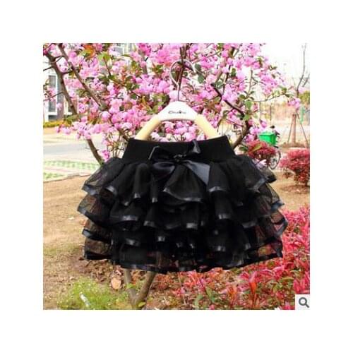 High Quality Sweet Skirts Baby Girls Fluffy Skirt Princess Girl Ball Gown Kids Dance Ballet Skirt For Girl Casual Candy Colors