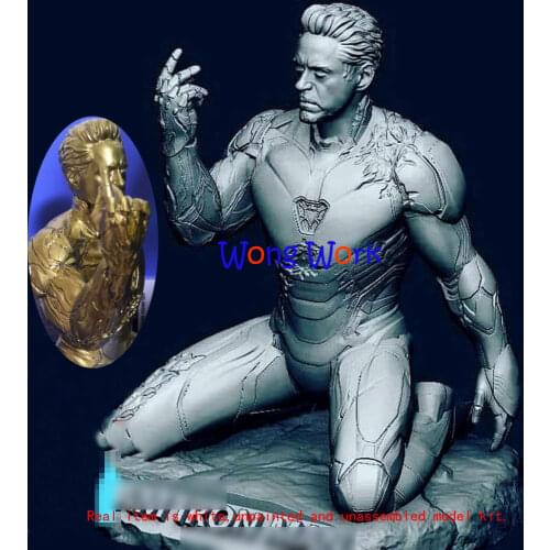 Wong Work Unpainted 18cmH 23.5cmH 3D Printing Unassembled Garage Kits GK Model Kit Figure Statue TTG-210518-11