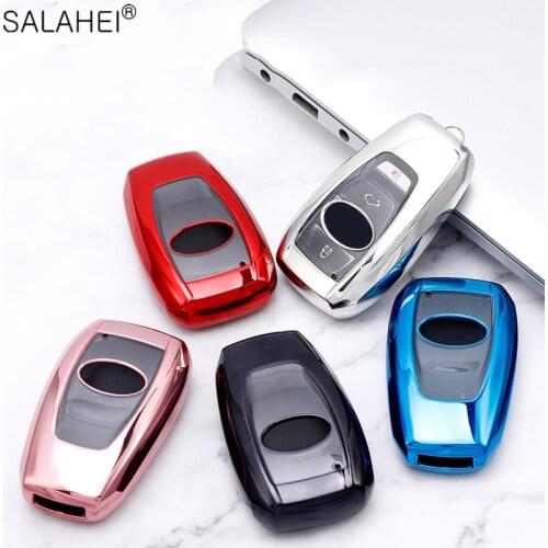 New Solf Car Key Case Cover Full Protect For Subaru XV BRZ Forester 2019 Legacy Outback Key Holder Interior Accessories